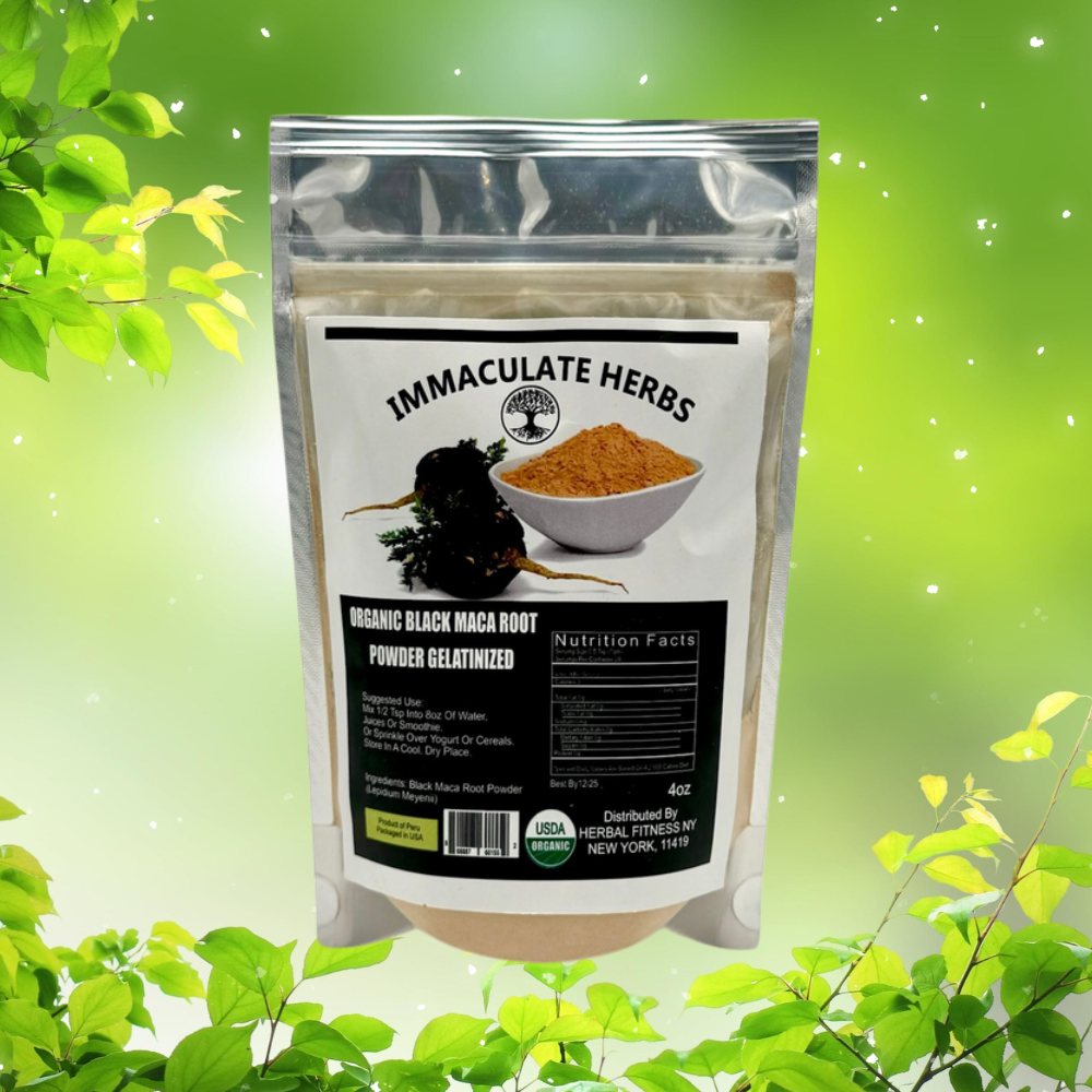 Black Maca Root Powder Gelantized