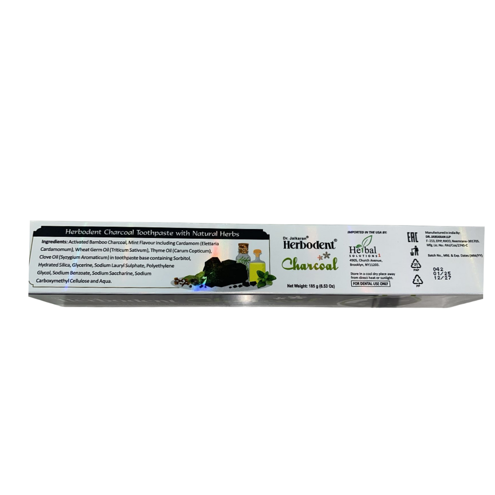 Herbodent Charcoal Toothpaste 14.12 oz