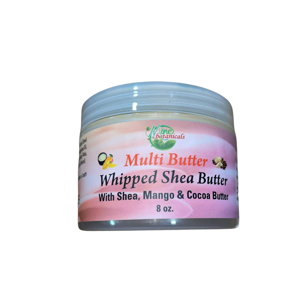 Whipped Shea Butter (With Shea, Mango & Cocoa Butter) 8 oz