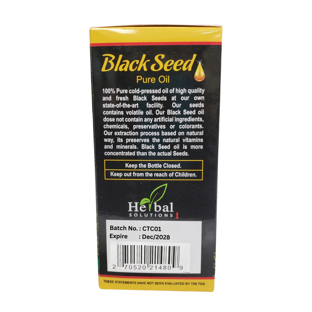 Organic Cold Press Black Seed 16 oz