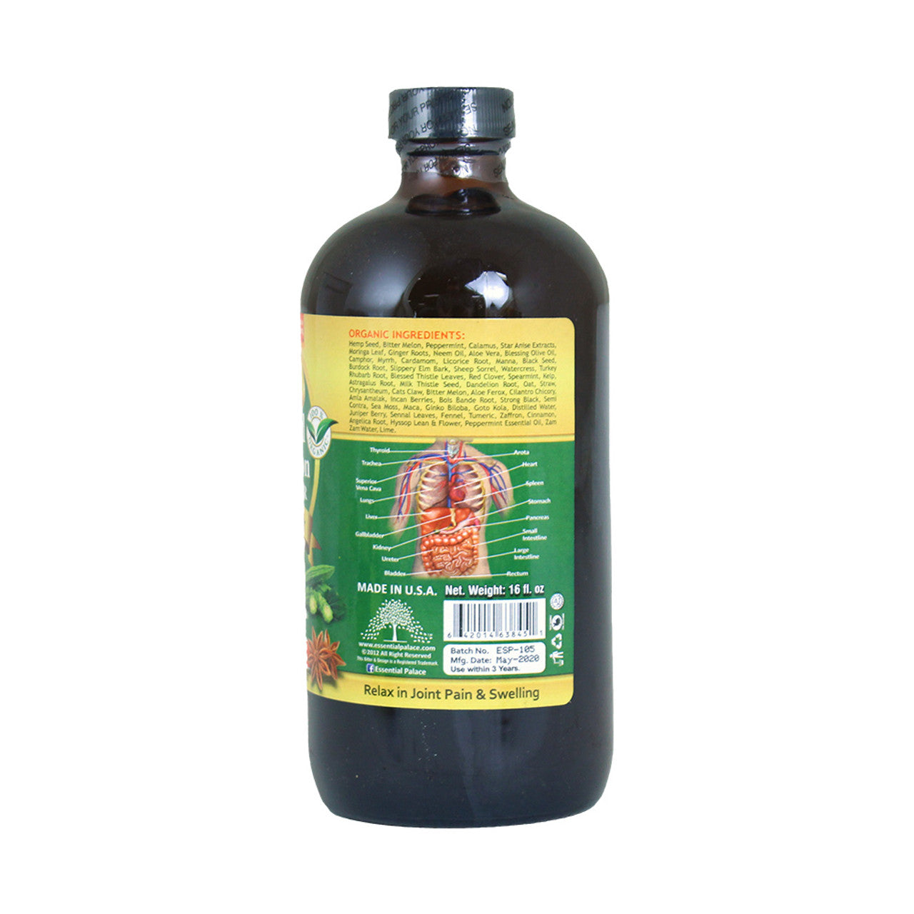 Hemp Seed & Melon Living Bitter - 16 oz