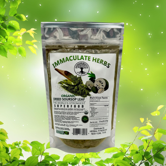 Organic Dried Soursop Leaf