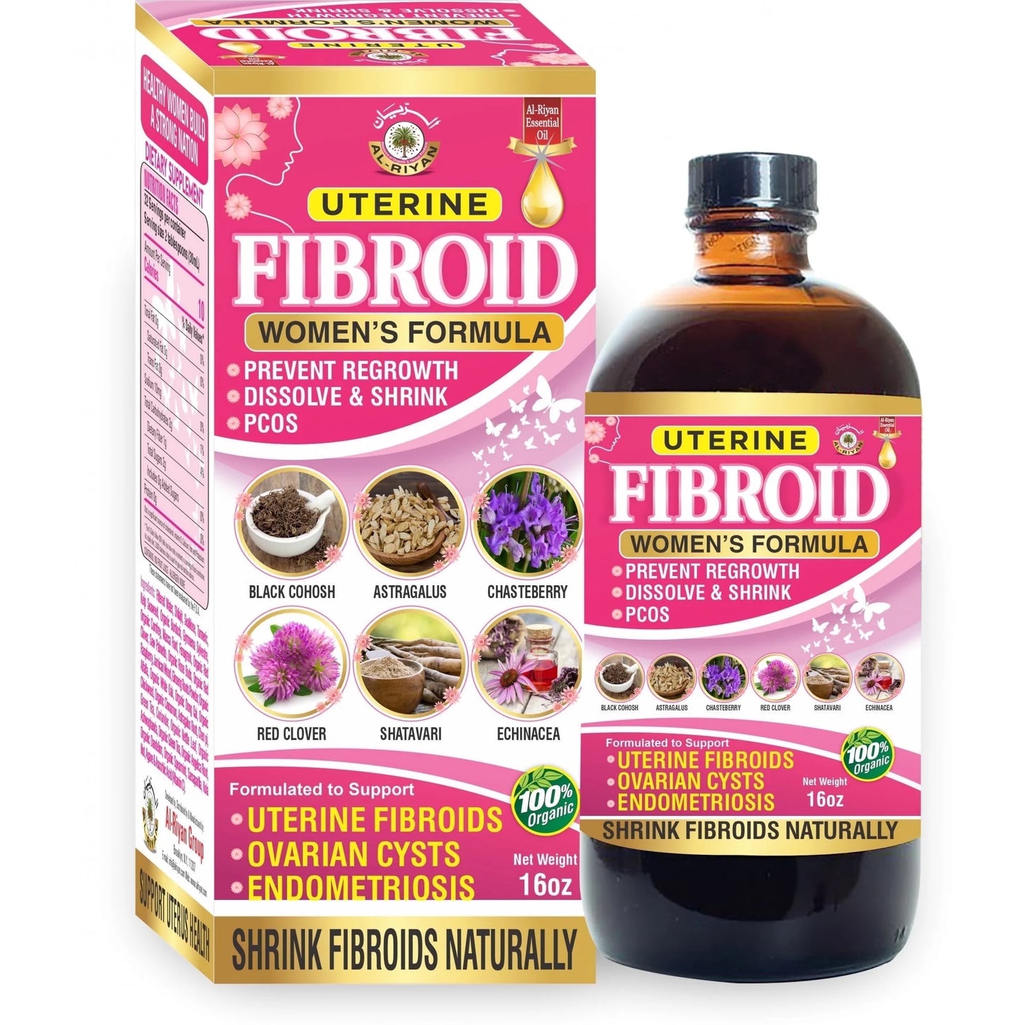 Al-Riyan Organic Uterine Fibroid Women's Formula 16 oz