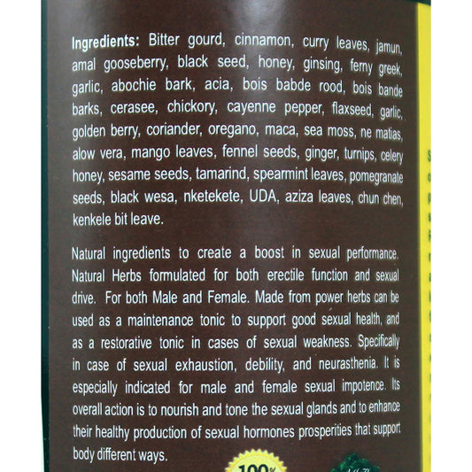 Natural Men Tonic - 16 oz