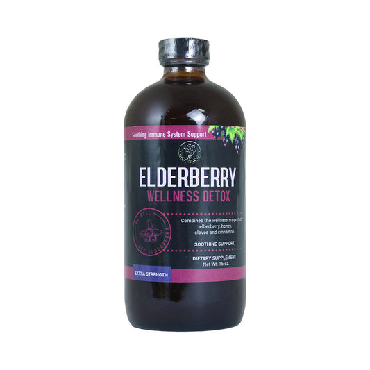 Elderberry Wellness Detox 16 oz
