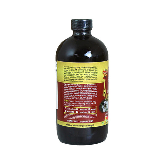 Black Seed Detox Bitter Tonic - 16 oz