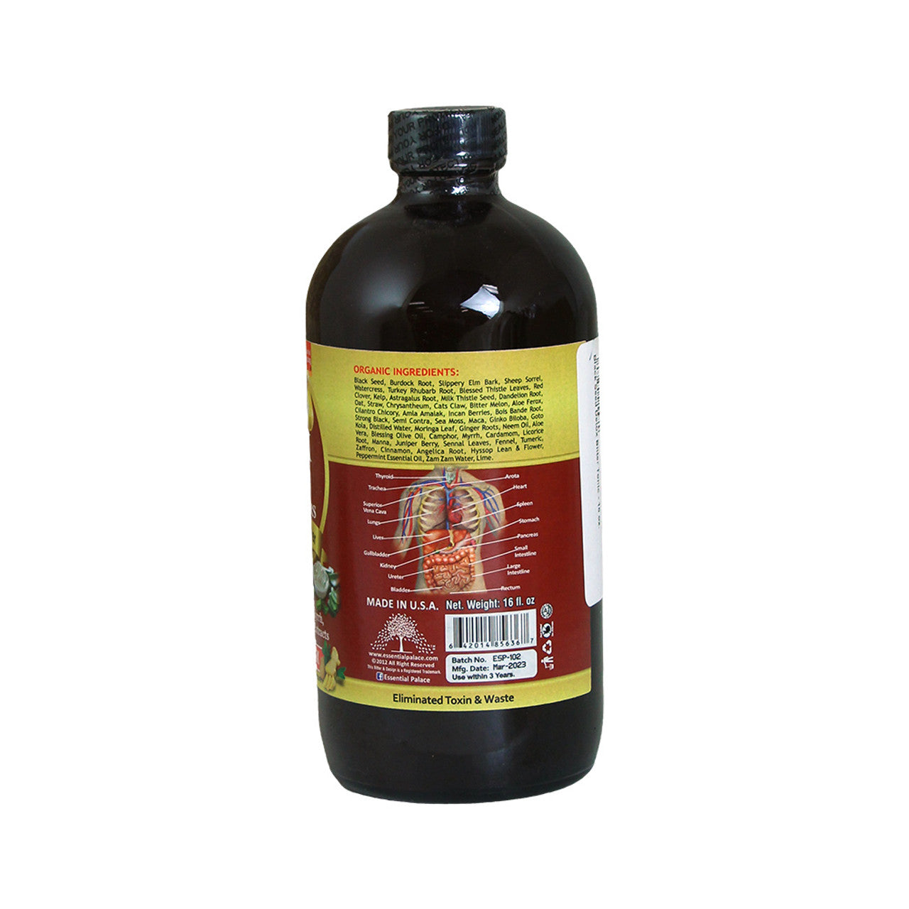 Black Seed Detox Bitter Tonic - 16 oz