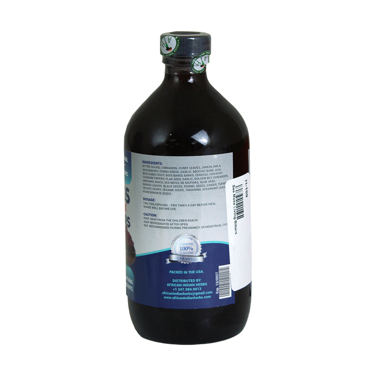 Sea Moss Bladder Wrack Living Bitters 16 oz