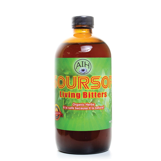 Soursop Living Bitters (Organic Herbs) 16 oz