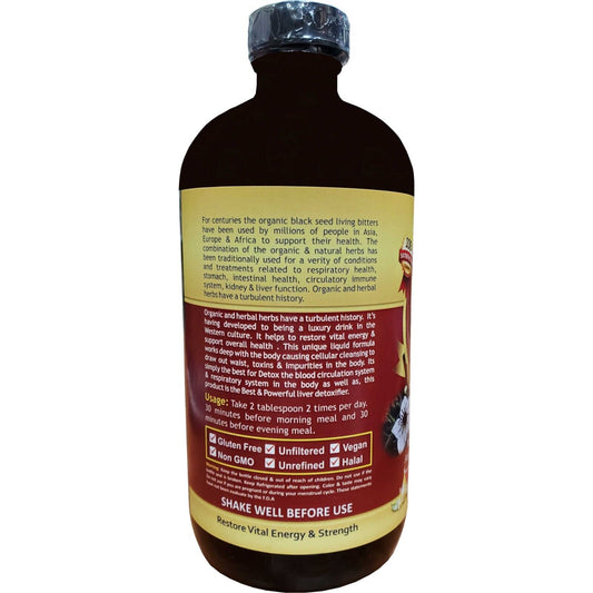 Black Seed Miraculous Detox Bitter 16 oz